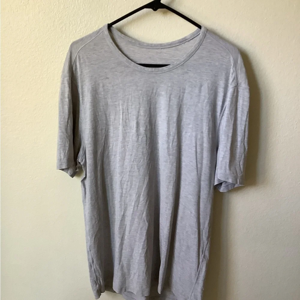 Lululemon Grey Crewneck Tee
